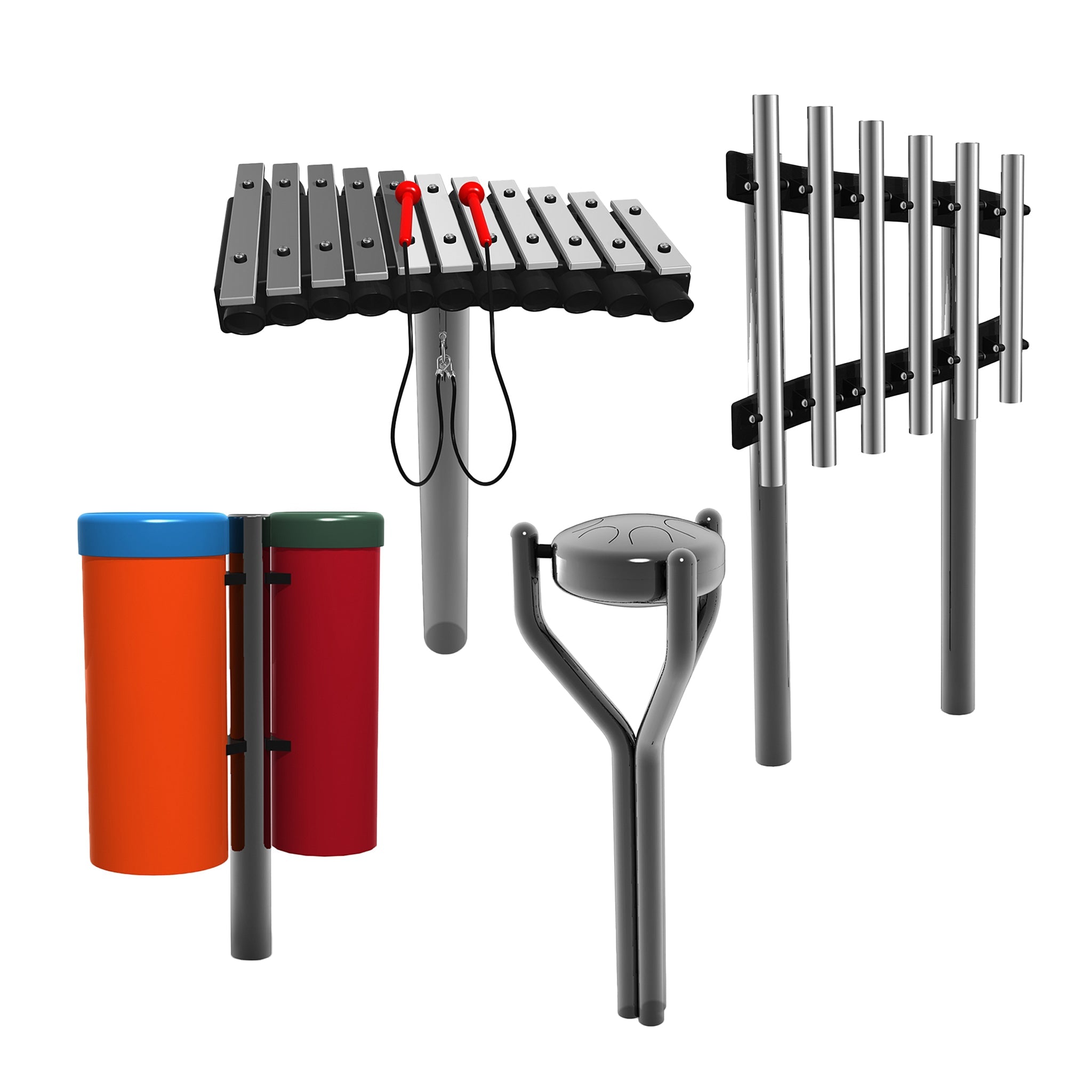 Percussion Play soprano quartet ensemble – Surface mounted