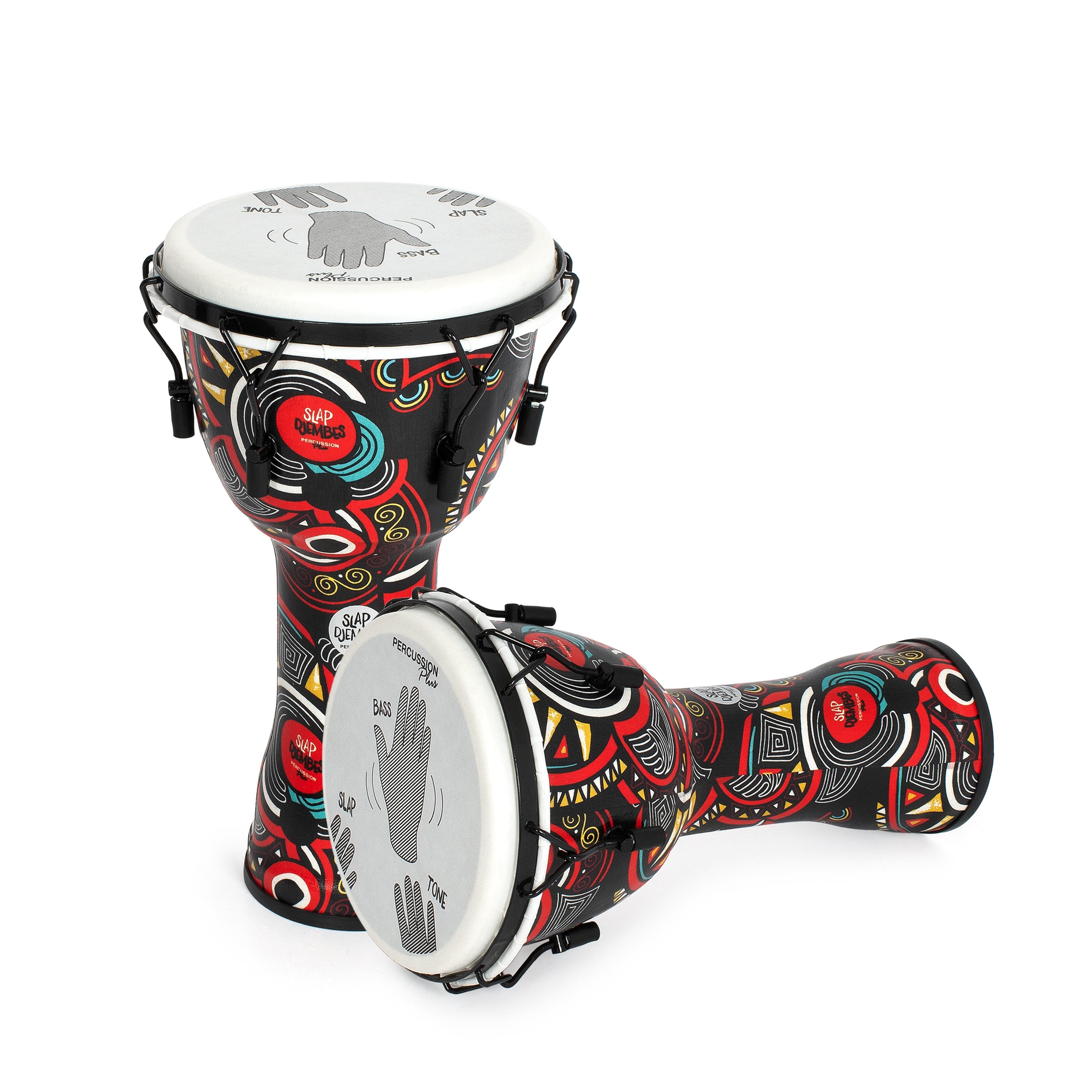 Percussion Plus Carnival Slap Djembe mechanically tuned – 10 inch