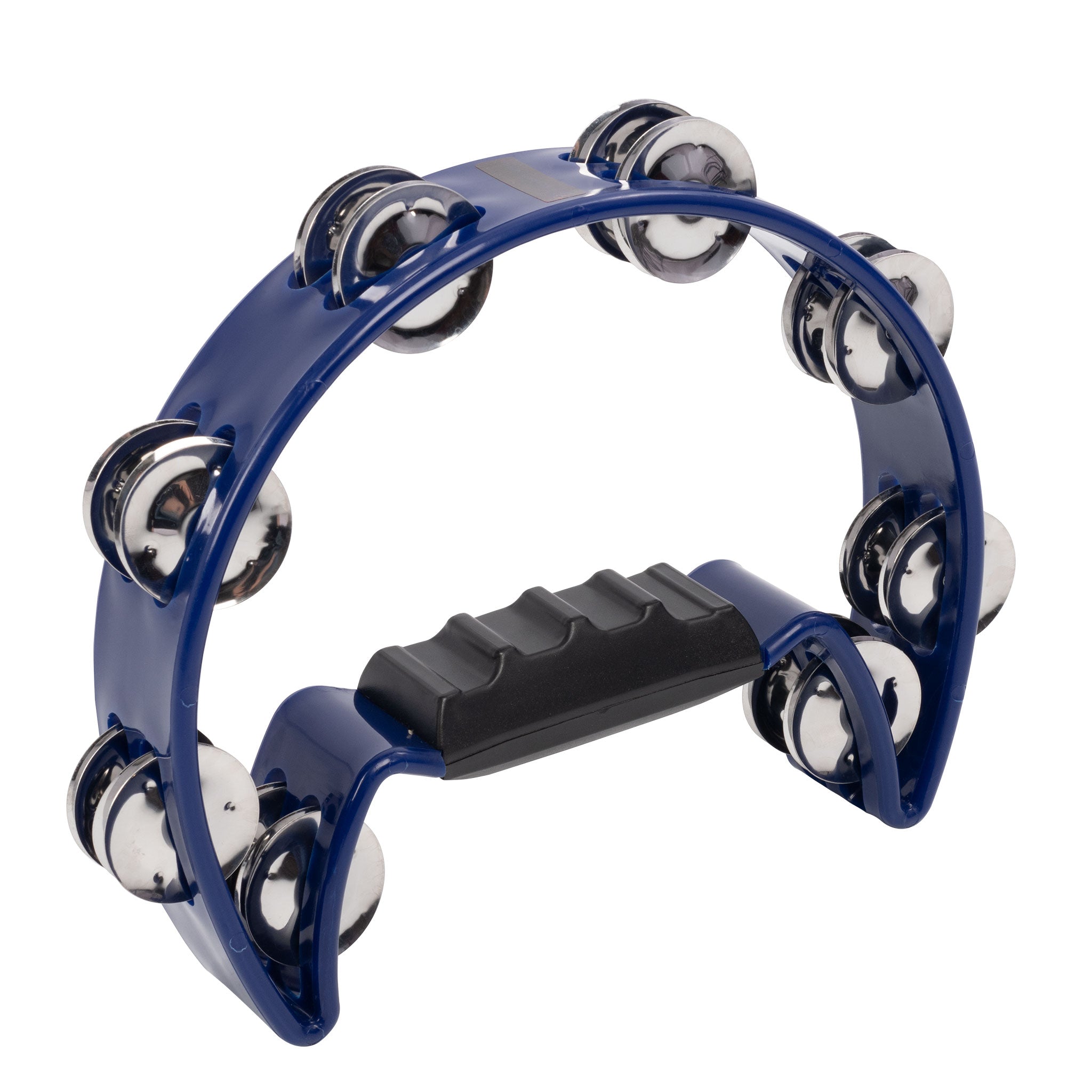 Percussion Plus cutaway tambourine – Blue