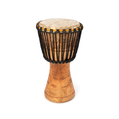 Percussion Plus Honestly Made Ghanaian djembe - rope tuned – 7 inch (head)
