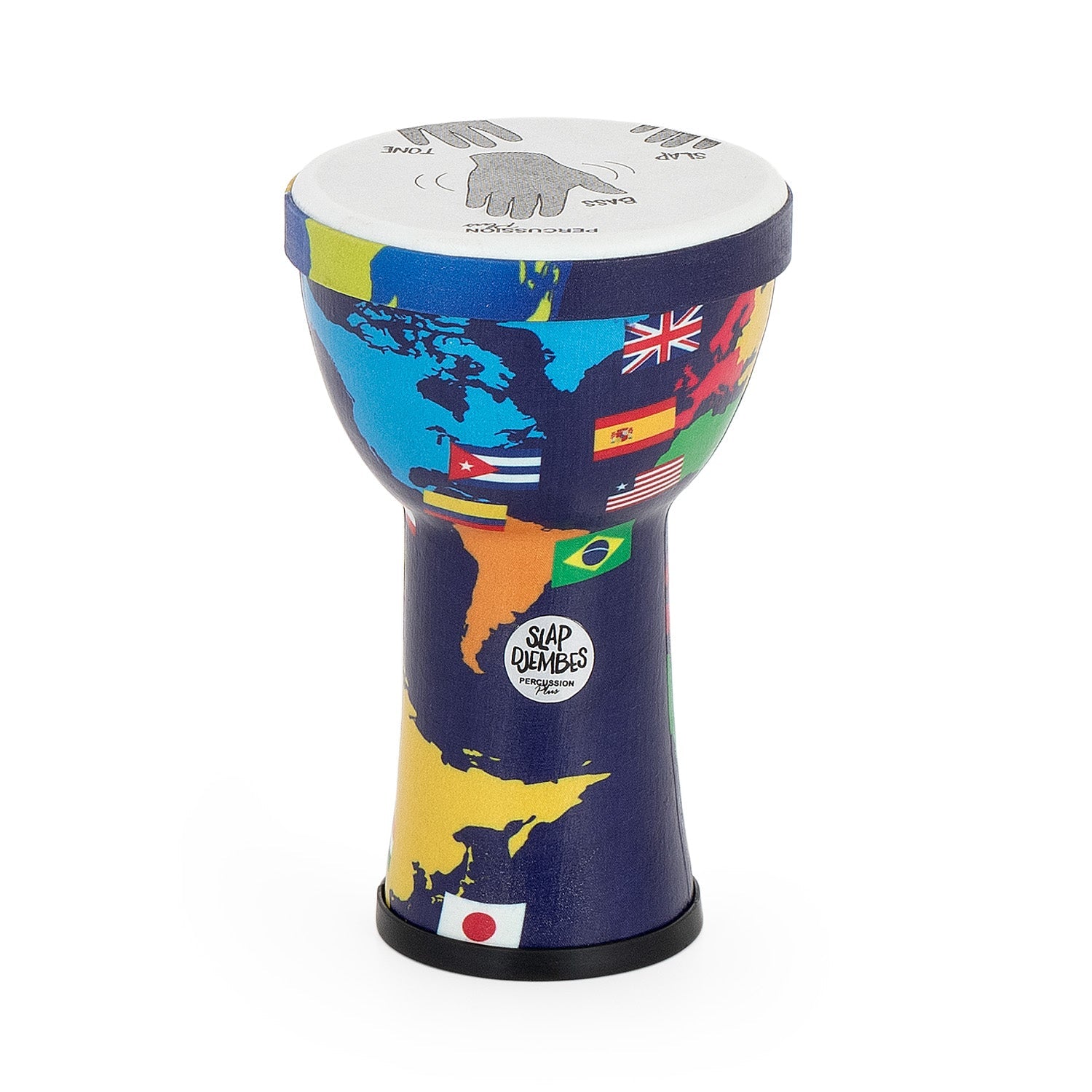 Percussion Plus World Slap Djembe pre-tuned – 6 inch