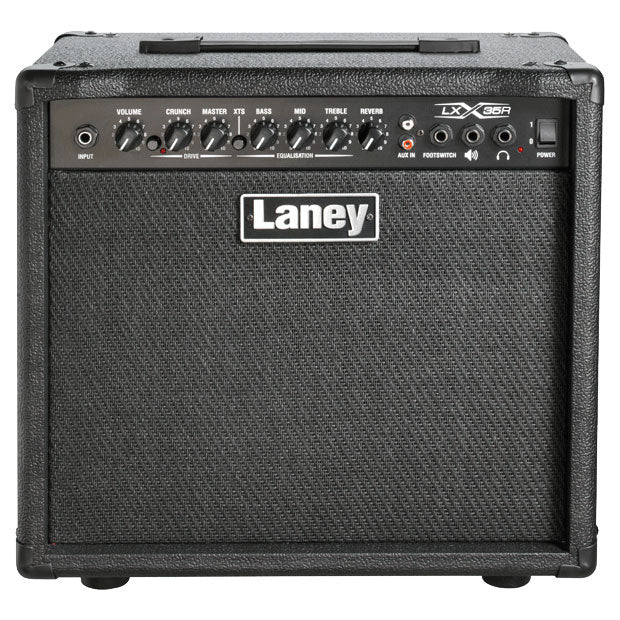 Laney LX35R 35W guitar combo amplifier with reverb – Black