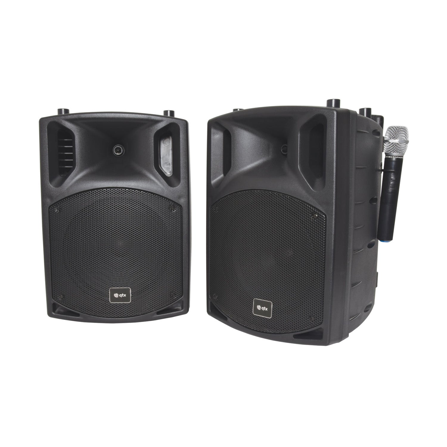 QTX PAV portable PA set – 2 x 10"