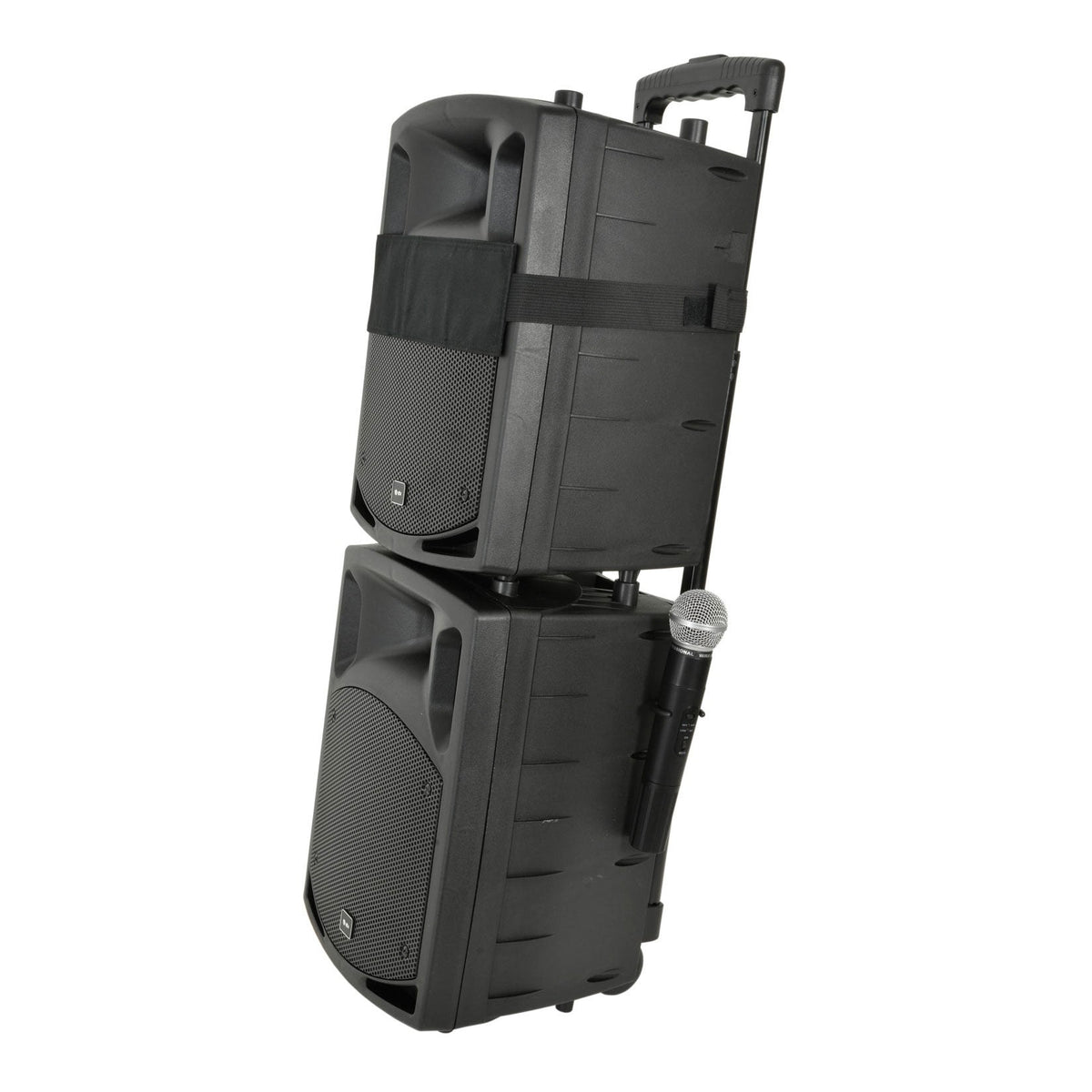 QTX PAV portable PA set – 2 x 8"