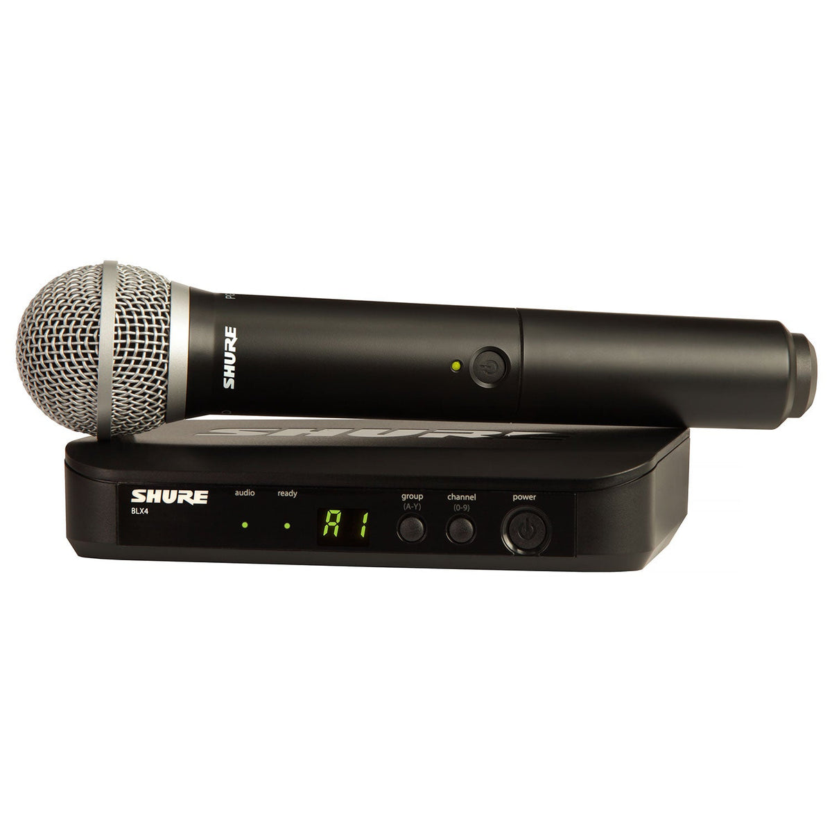 Shure BLX24 wireless handheld microphone system – PG58