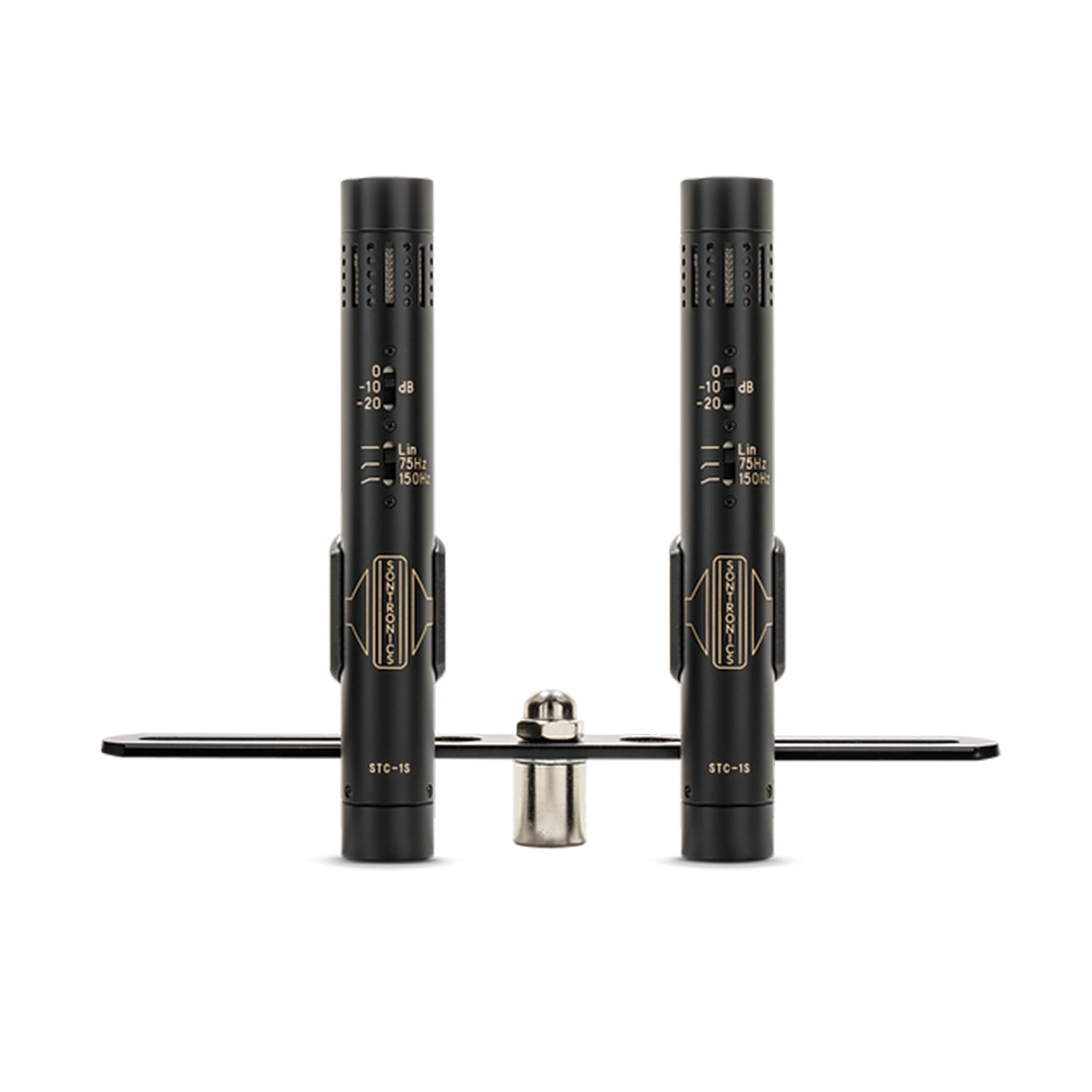 Sontronics pair of STC-1S condenser microphones – Black