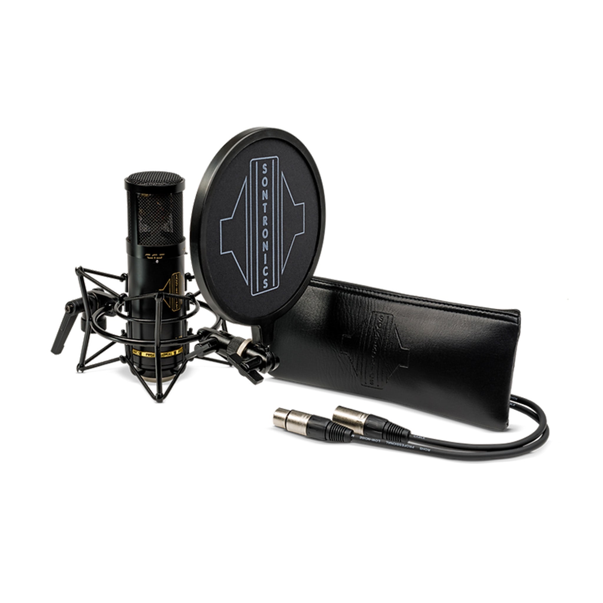 Sontronics STC3X condenser microphone pack – Black