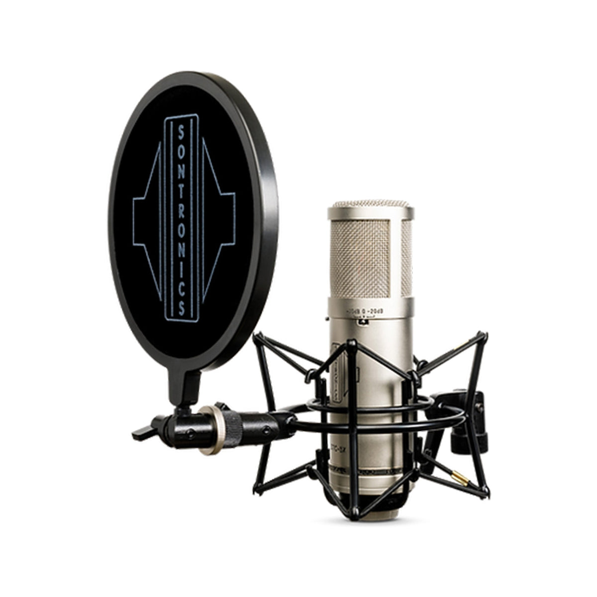 Sontronics STC3X condenser microphone pack – Silver