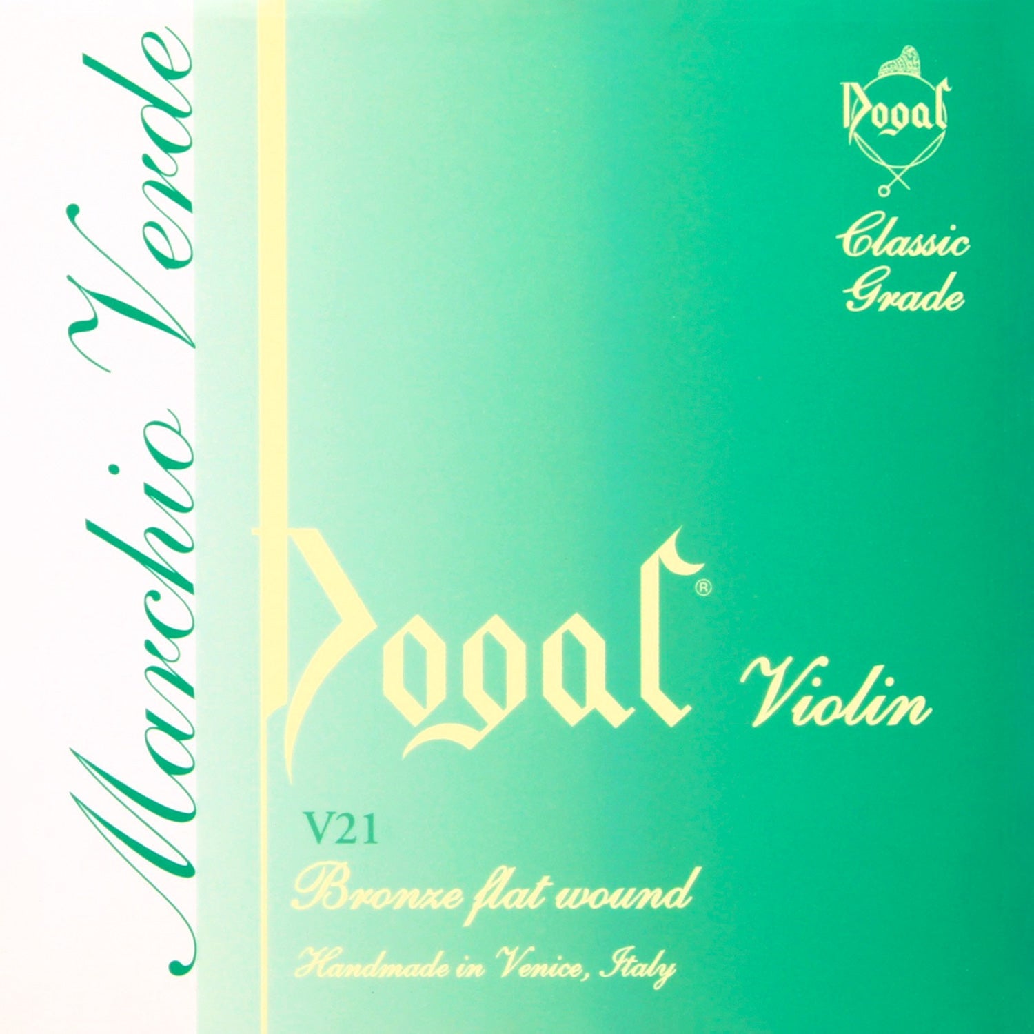 Dogal Green violin strings set – 1/2 - 1/4
