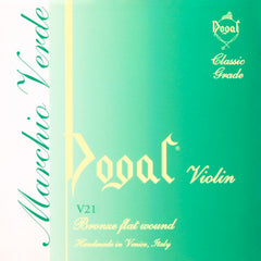 Dogal Green violin strings set – 1/2 - 1/4