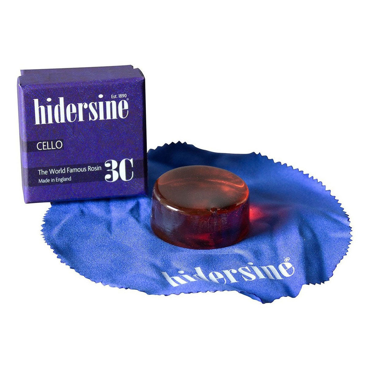 Hidersine 3C clear cello rosin - medium