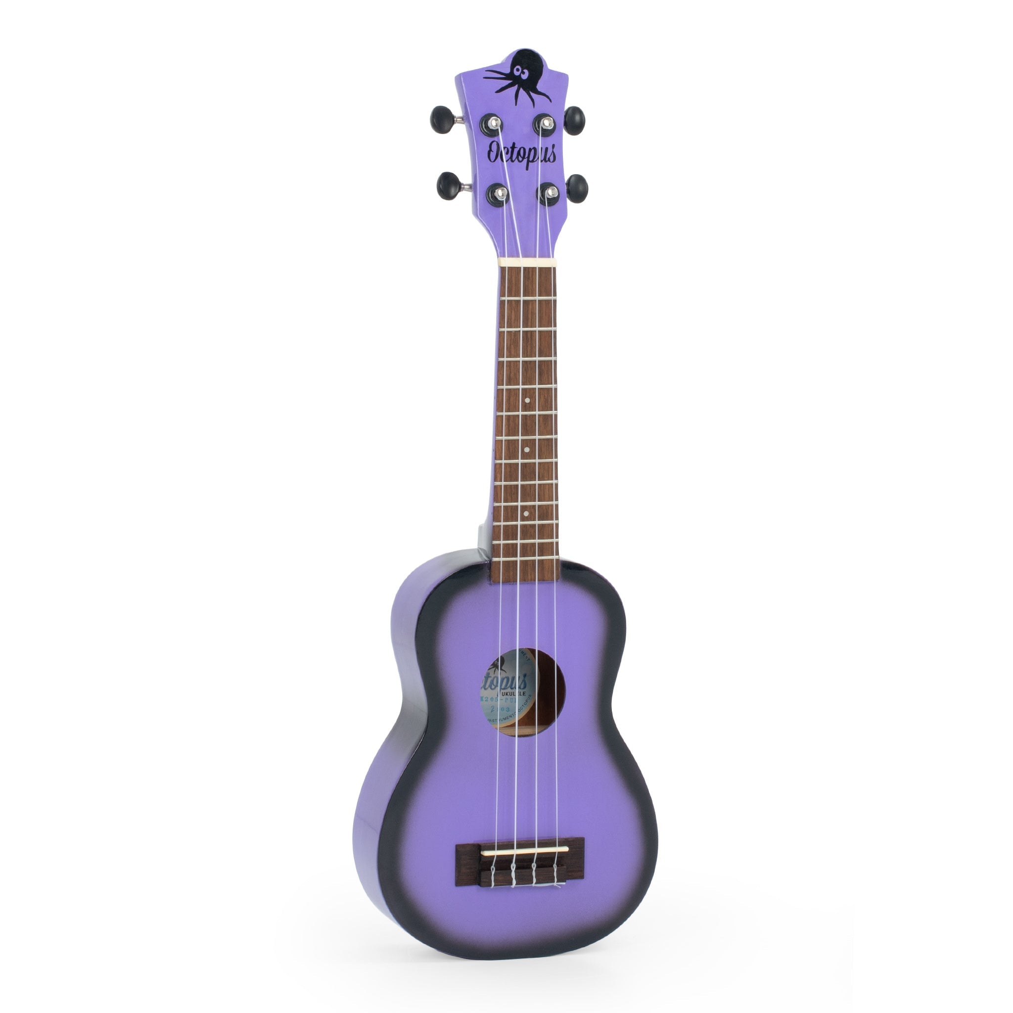 Octopus Academy soprano ukulele – Purple burst