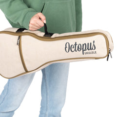 Octopus UK57 fine hessian ukulele gig bag – Concert