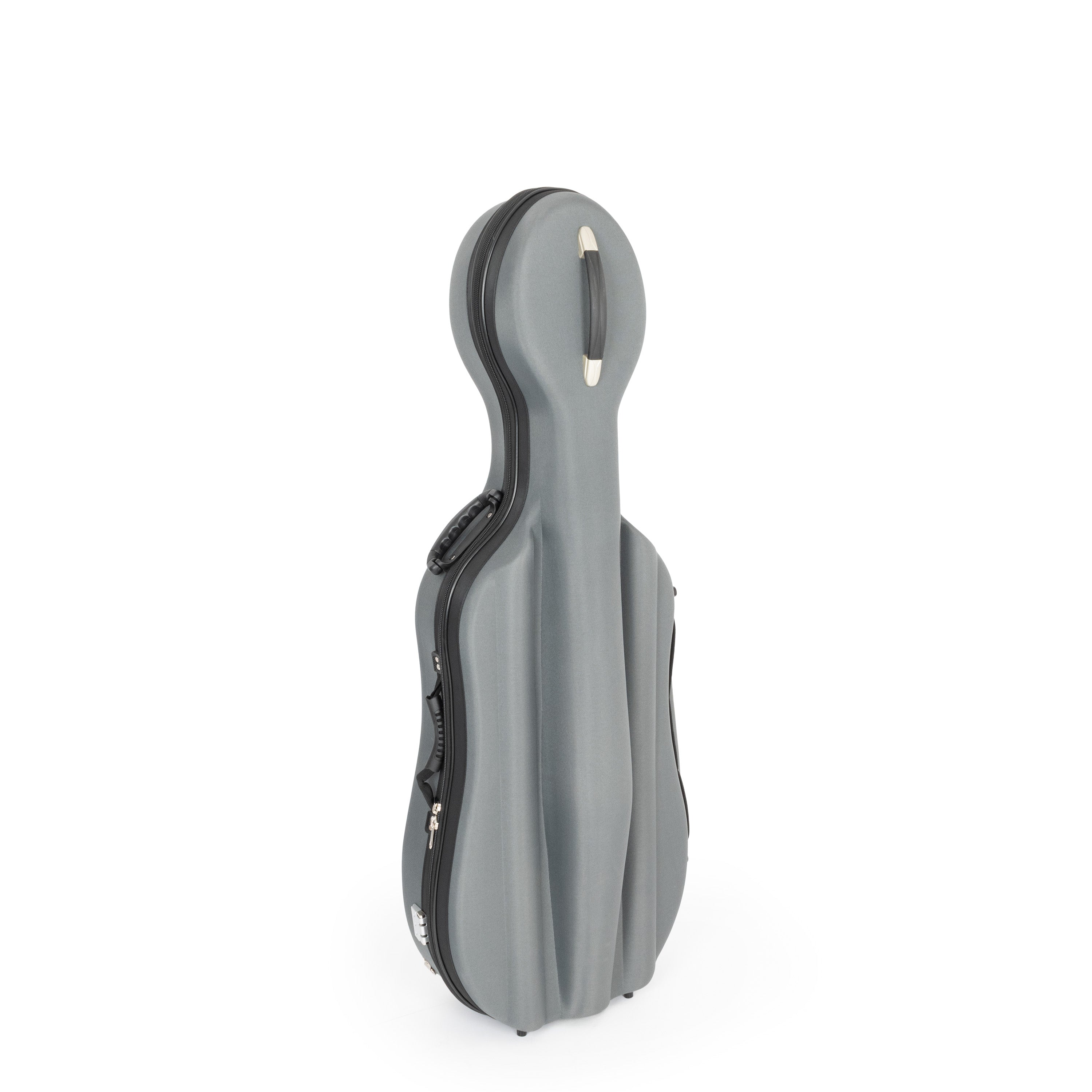 Sonix 45VC moulded cello case in grey – 1/4 size