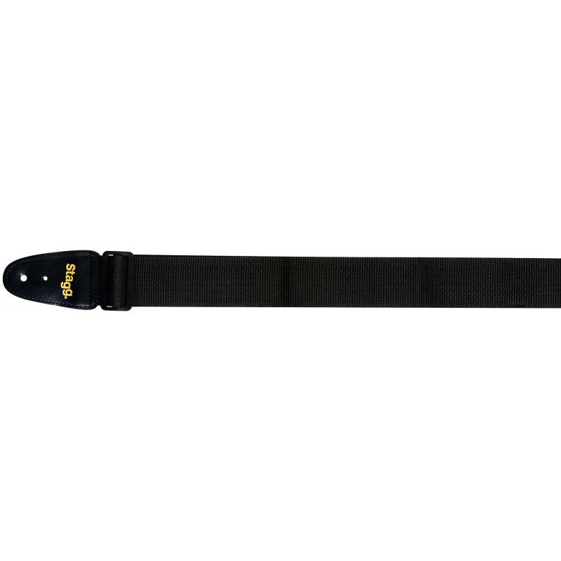 Stagg nylon guitar strap – Black