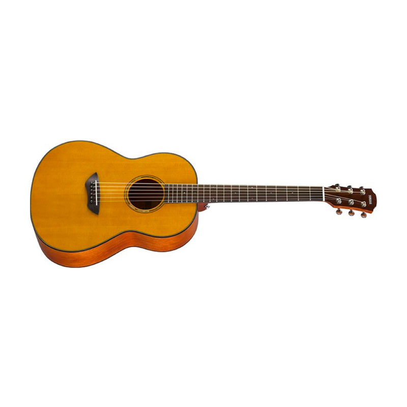 Yamaha CSF1M compact folk parlor electro-acoustic guitar in matte – Vintage natural