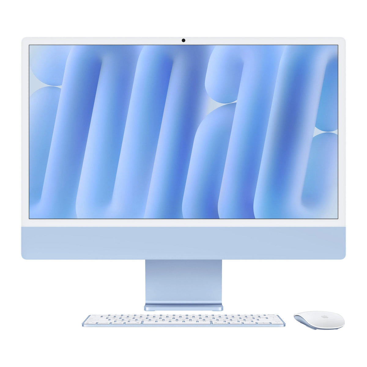 Apple iMac M4 chip 10-core GPU 256GB SSD 24" – Blue