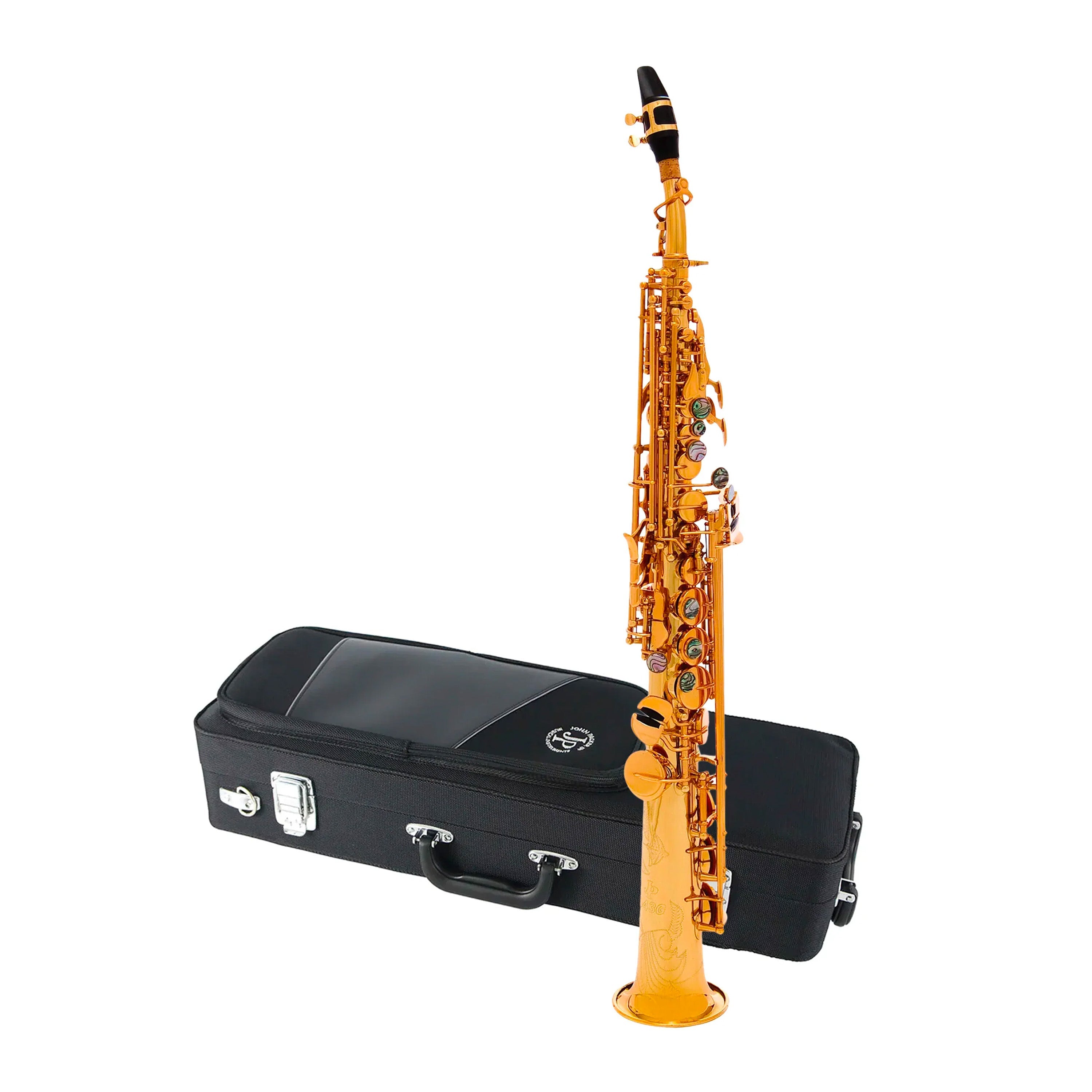 John Packer JP043 student Bb soprano saxophone outfit – Lacquer