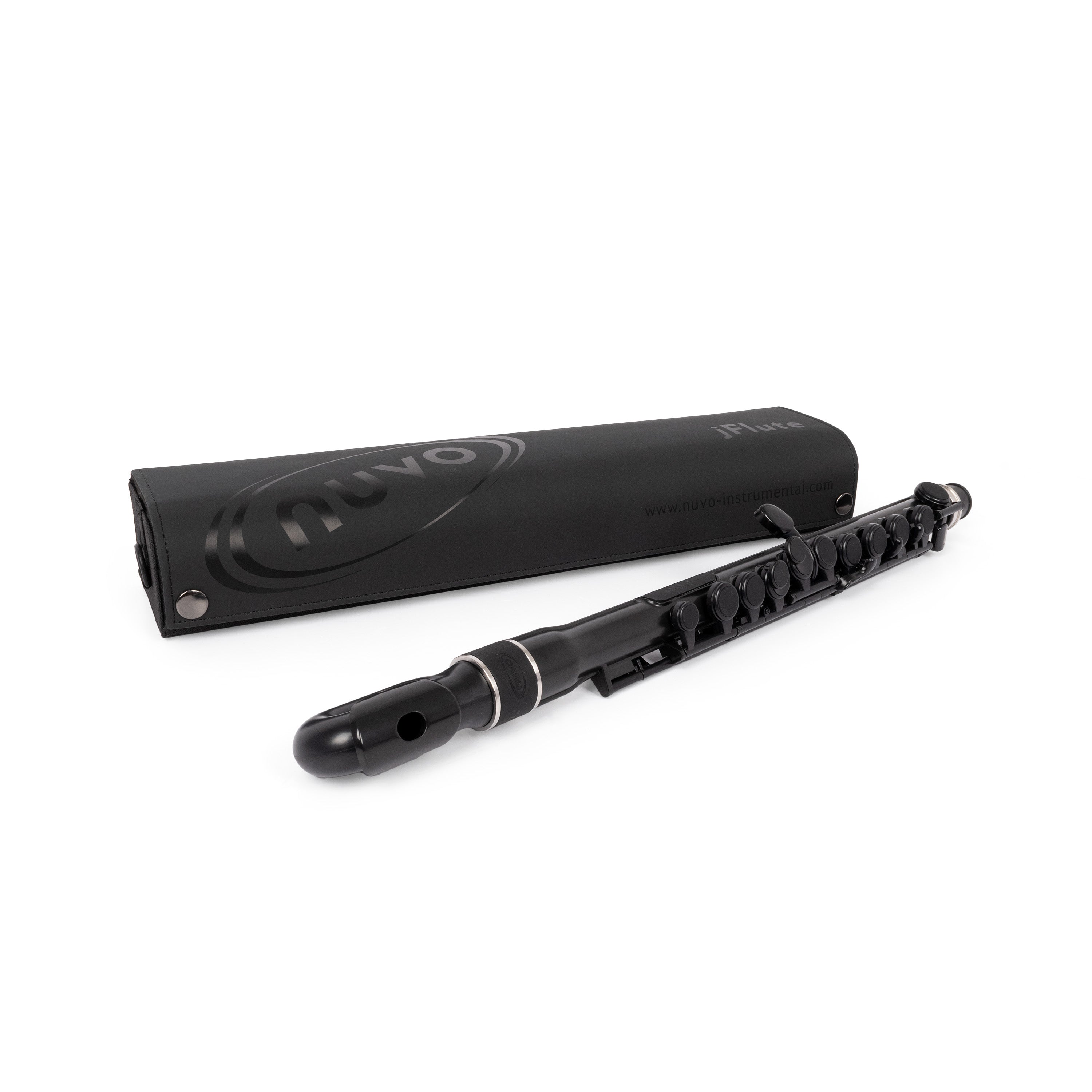 Nuvo N220 jFlute outfit – Black with steel trim