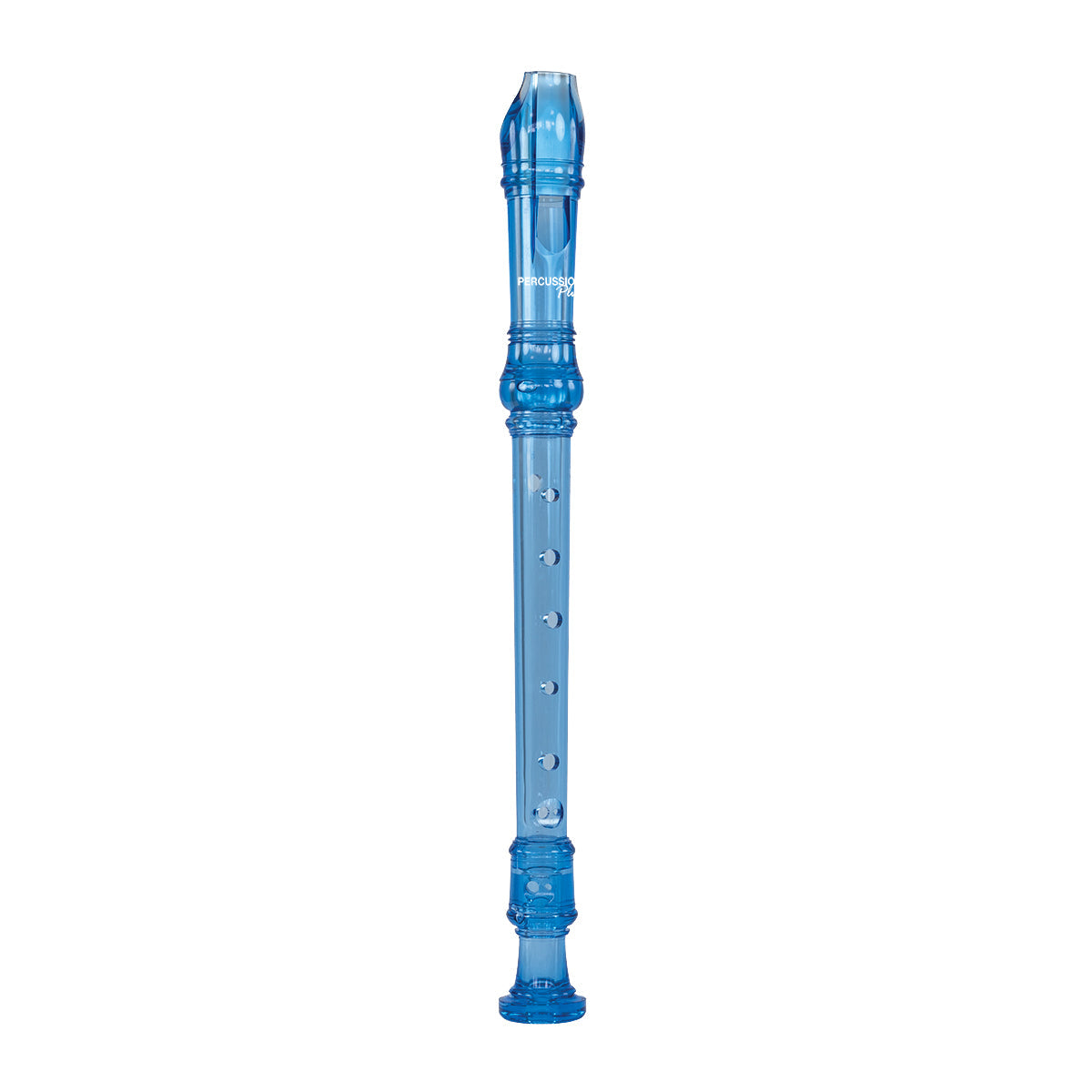 Percussion Plus descant recorder – Transparent blue