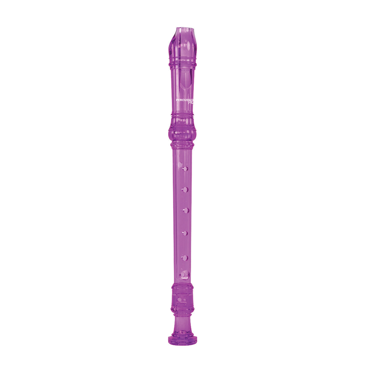 Percussion Plus descant recorder – Transparent purple