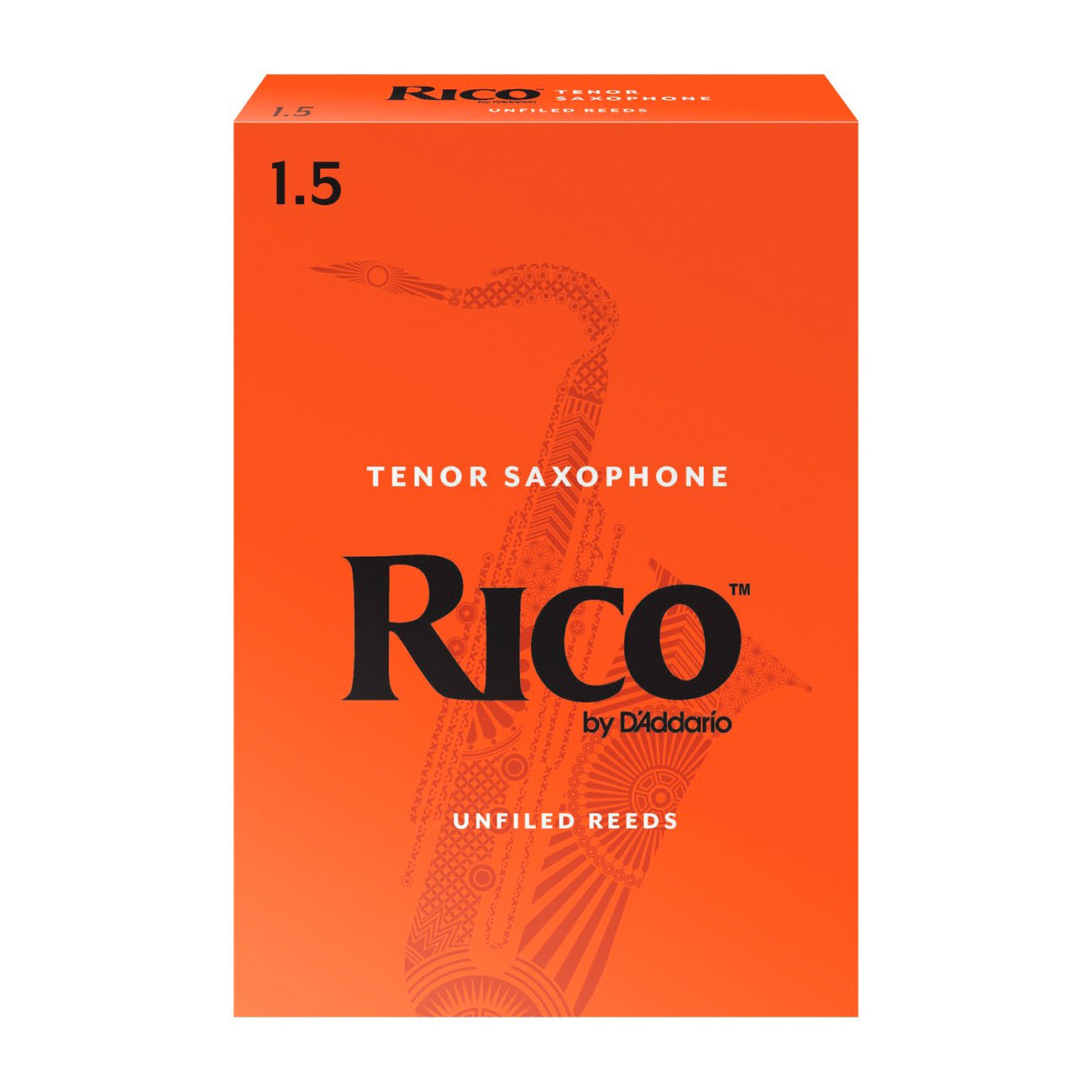Rico box of 250 Bb tenor saxophone reeds – 1.5