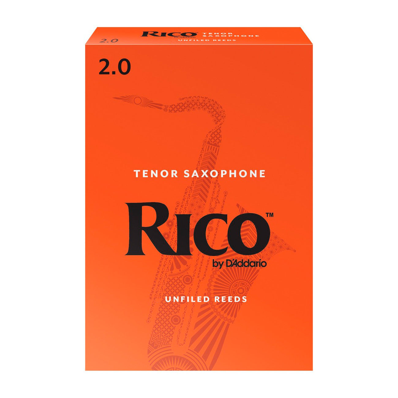 Rico box of 250 Bb tenor saxophone reeds – 2.0