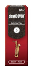Rico Plasticover Eb baritone saxophone reeds – 3.0 (box of 5)