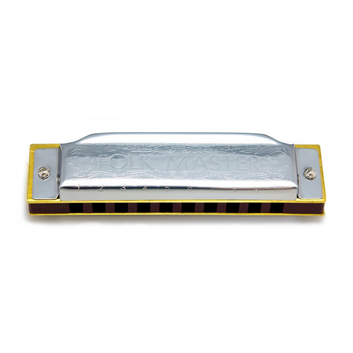 Suzuki Folkmaster 10-hole diatonic harmonica – Db