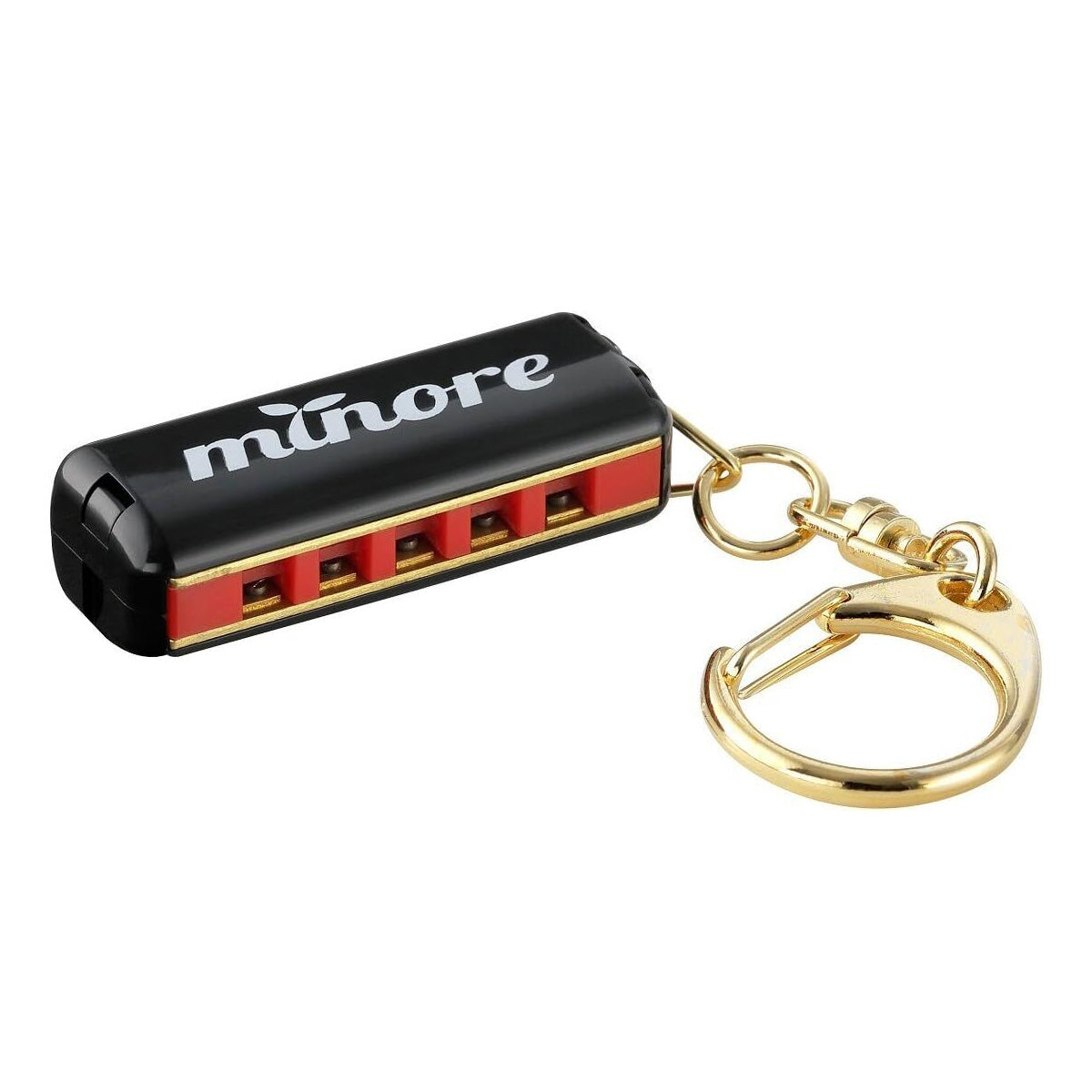 Suzuki MINORE 5-hole mini harmonica   – Black