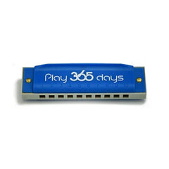 Suzuki Play 365 Days 10-hole diatonic harmonica – Blue