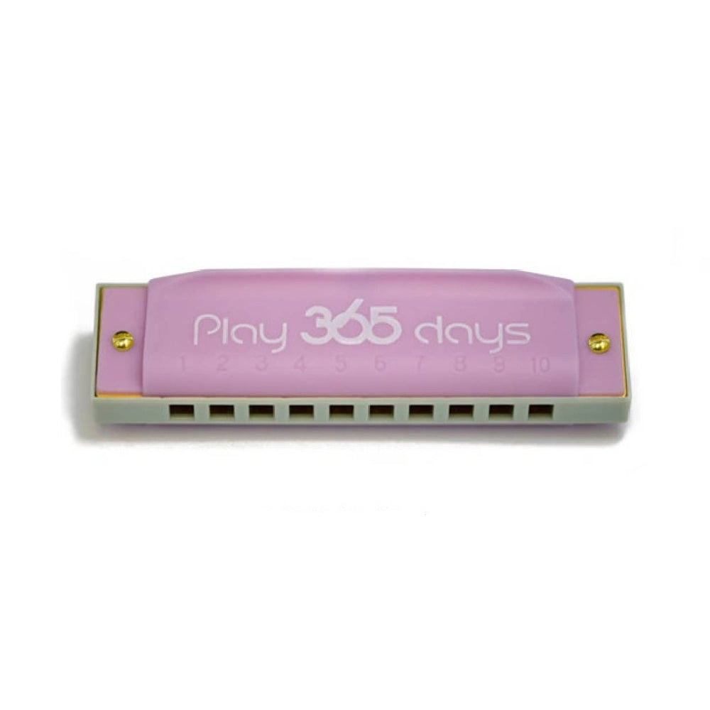 Suzuki Play 365 Days 10-hole diatonic harmonica – Mauve