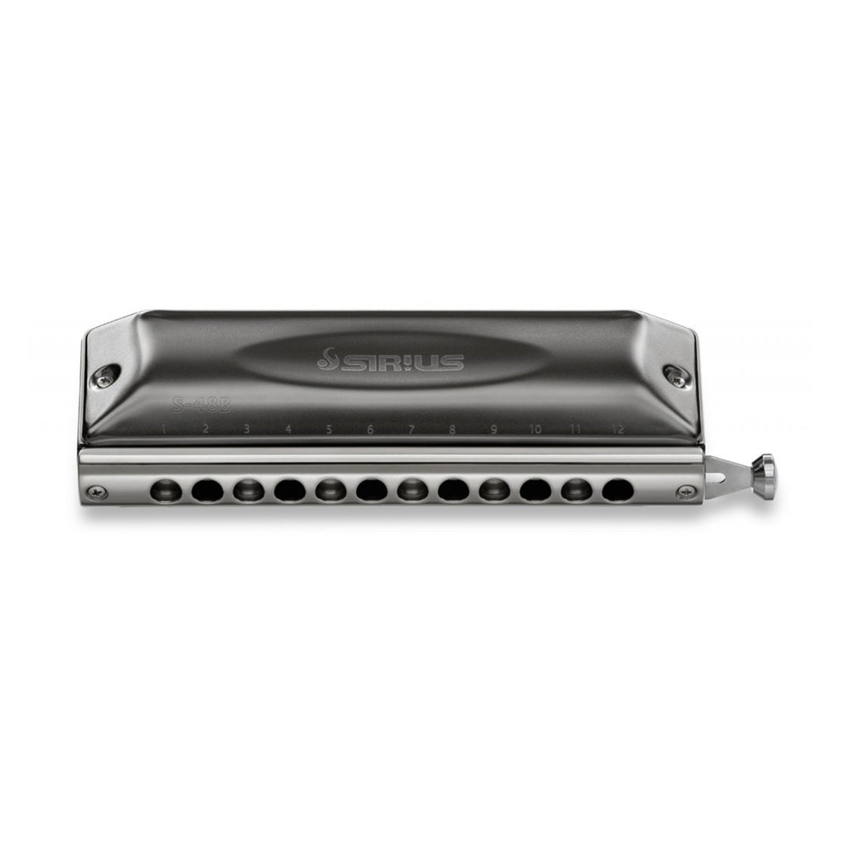 Suzuki Sirius 12-hole bass chromatic harmonica - C