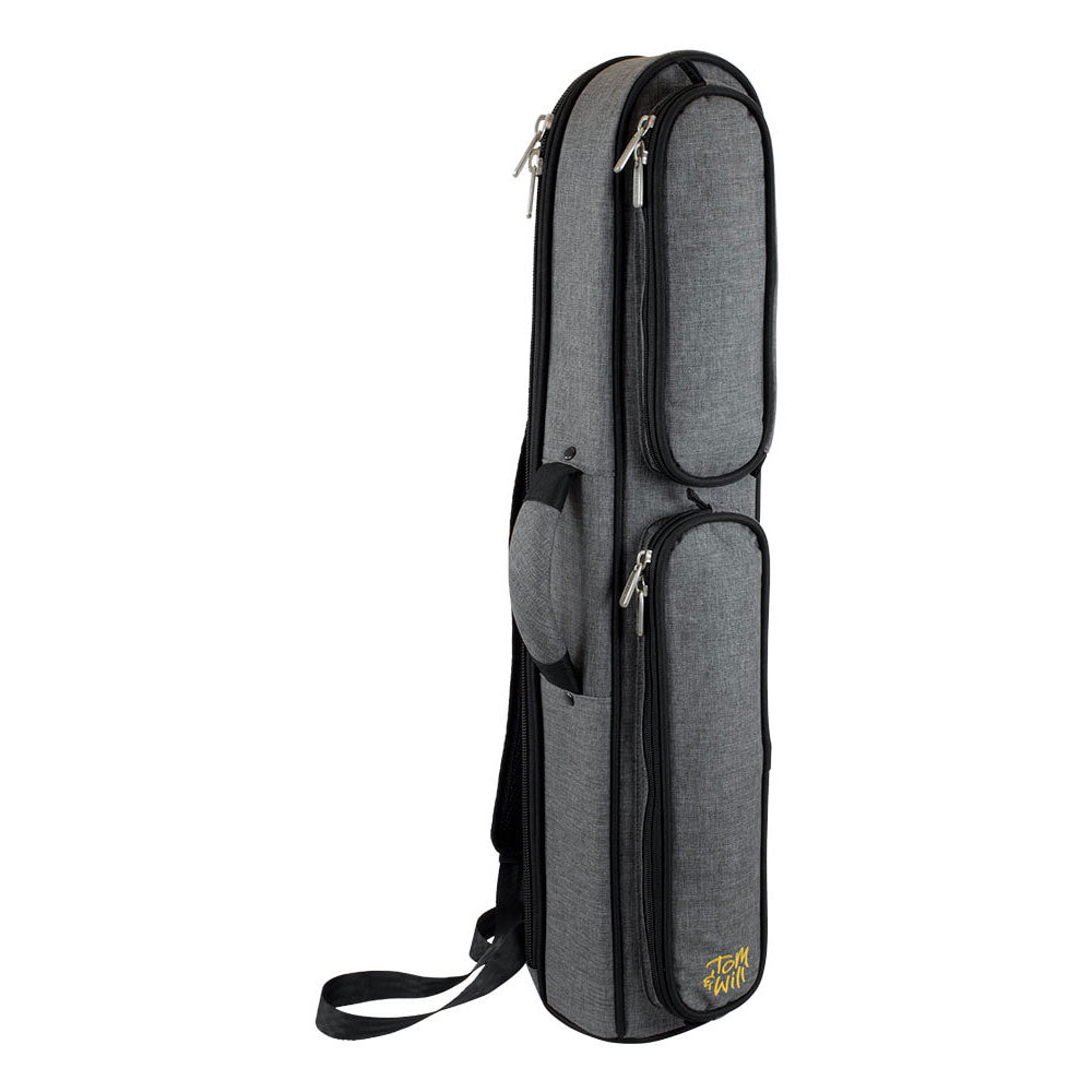 Tom & Will soprano sax gig bag – Grey with red interior