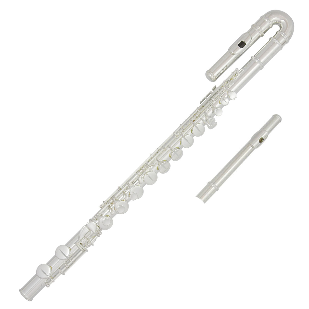 Trevor James Performer alto flute outfit with curved & straight heads