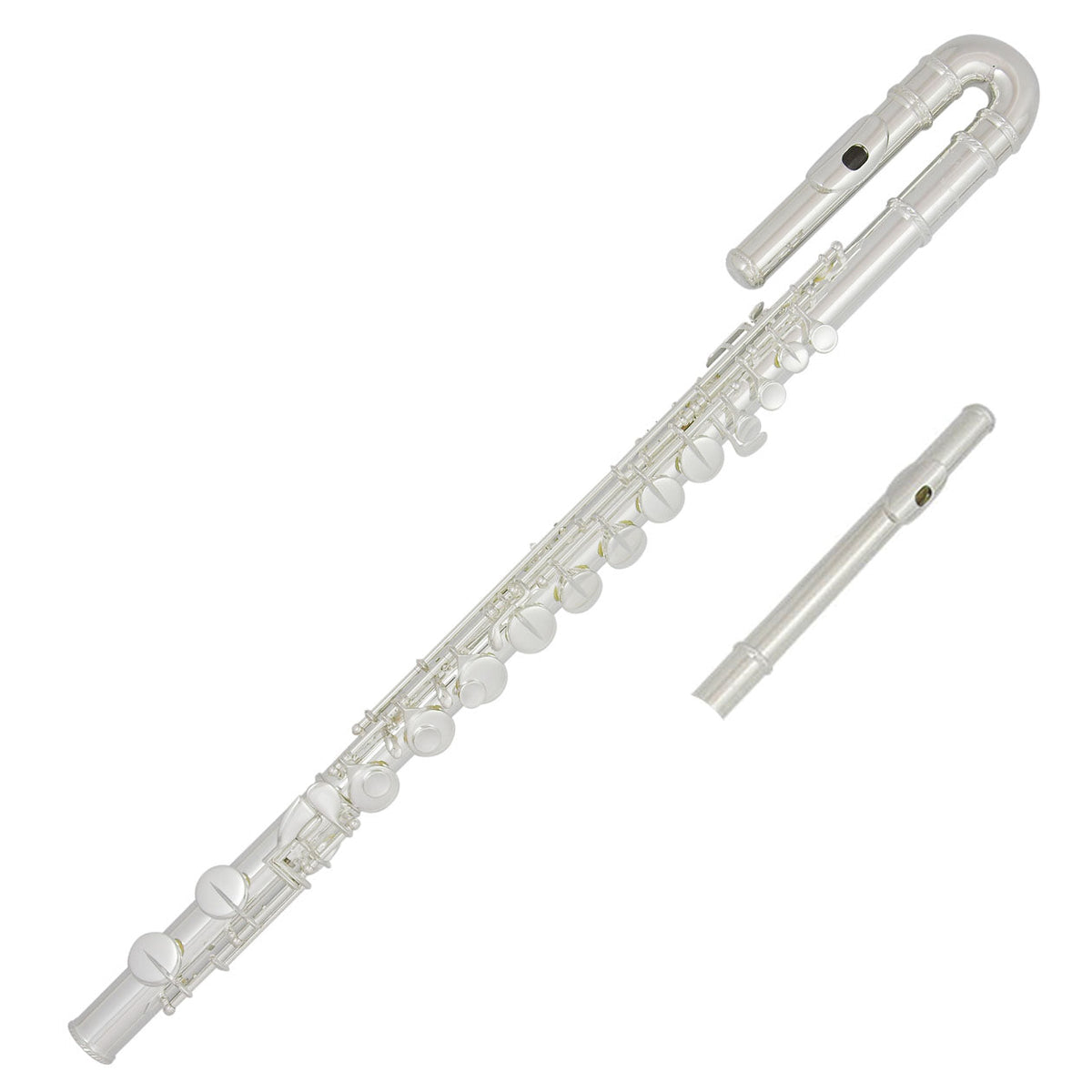 Trevor James Performer alto flute outfit with curved & straight heads