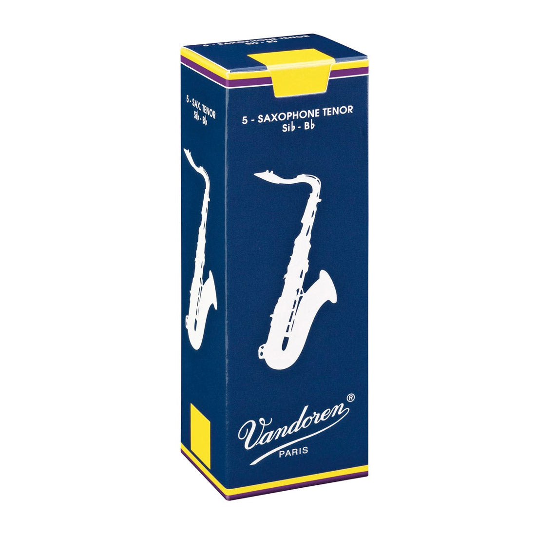 Vandoren Bb tenor saxophone reeds – 3.5 (box of 5)