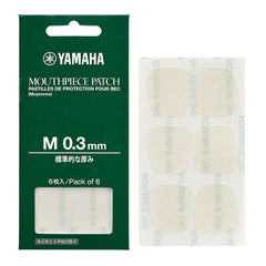 Yamaha woodwind mouthpiece patch - pack of 6 – 0.3mm standard