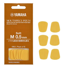 Yamaha woodwind mouthpiece patch - pack of 6 – 0.5mm soft