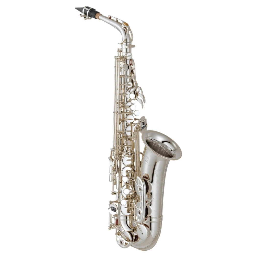 Yamaha YAS62 semi-professional Eb alto saxophone outfit – Silver plate