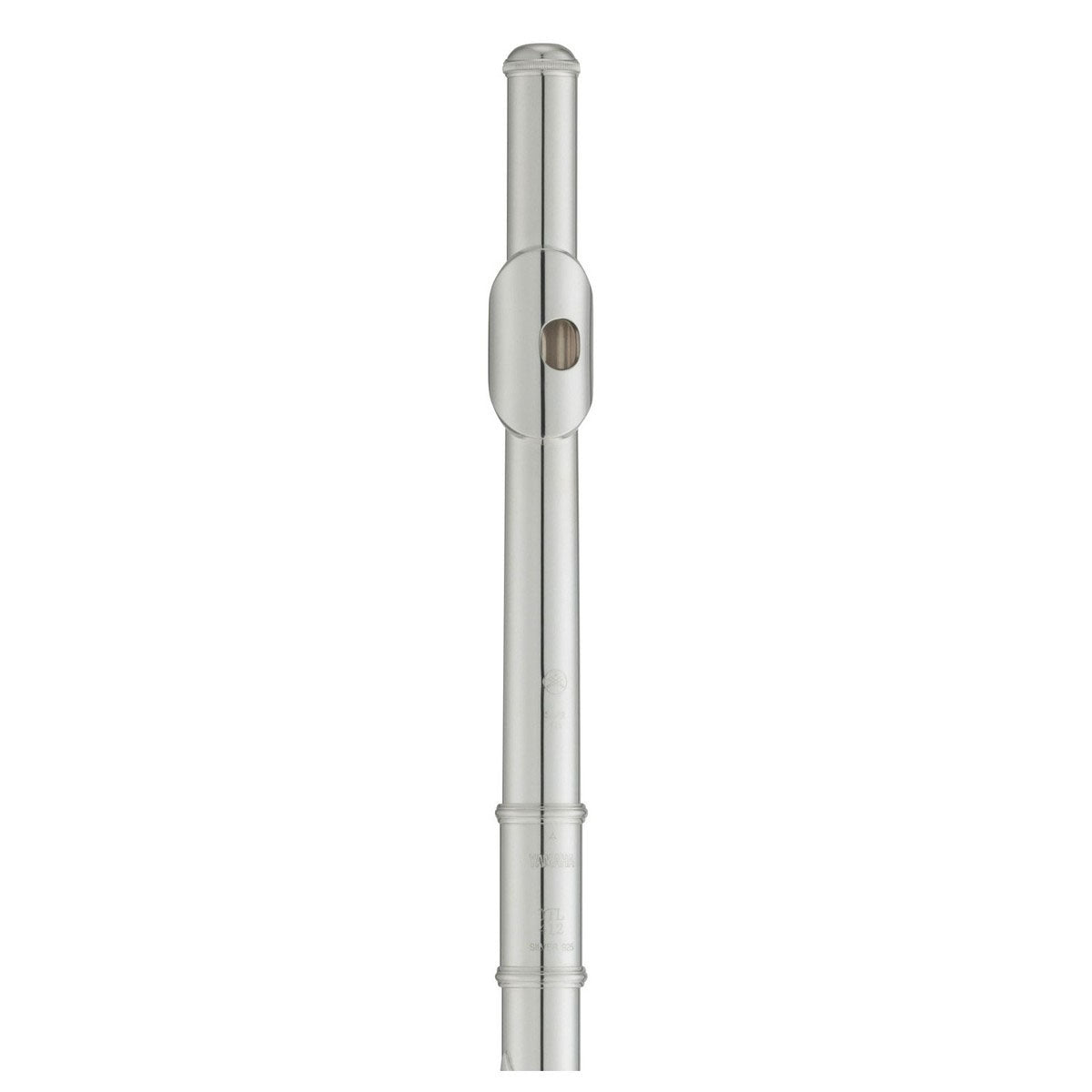 Yamaha YFL412 intermediate solid silver flute outfit