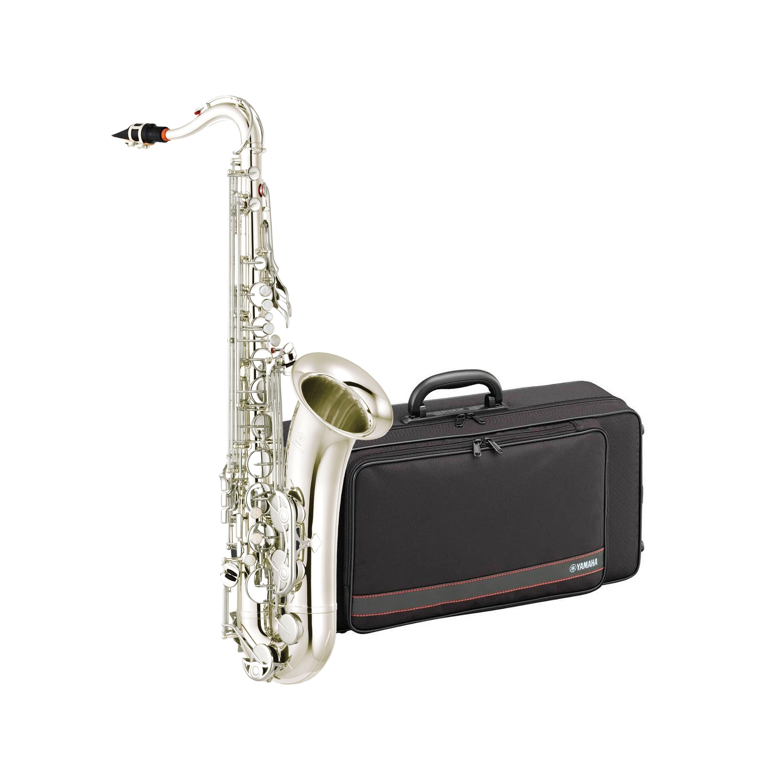 Yamaha YTS280 student Bb tenor saxophone outfit – Gold lacquer