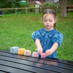 SILISOFT STAR STACKING CUPS (EARTH), PK5