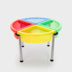 DISCOVERY COLOUR QUADRANT TRAYS & STAND, SET