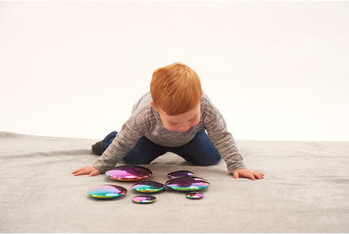 SENSORY REFLECTIVE COLOUR BURST BUTTONS, PK7