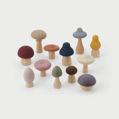 SILISOFT WOODLAND MUSHROOMS (EARTH), PK12