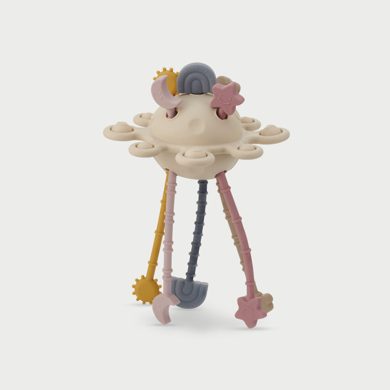 SILISOFT ZIP PULL TOY (EARTH), EACH