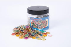 METAL COUNTING CHIPS TUB, PK500