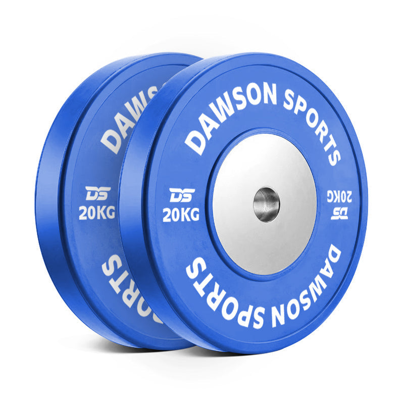 DS Competition Bumper Plates - 20kg Blue