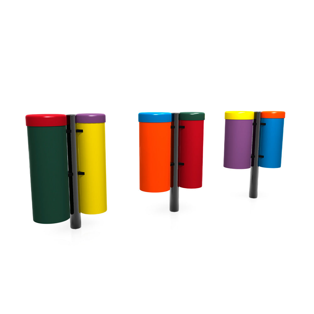 Percussion Play congas trio - Surface mounted